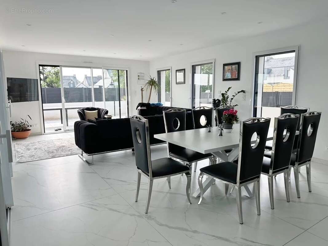 Maison d'architecte t6 guidel-plage - photo 7