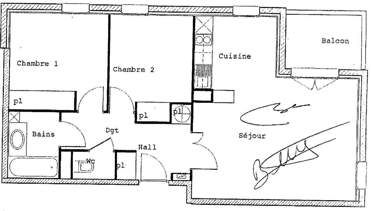 Appartement à TOULOUSE