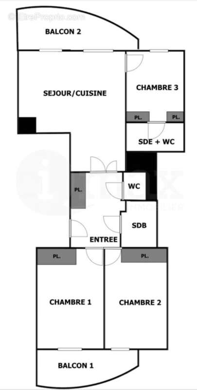 Appartement à LEVALLOIS-PERRET