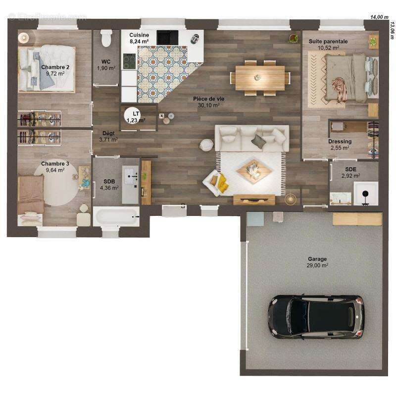 Maison à SIERVILLE