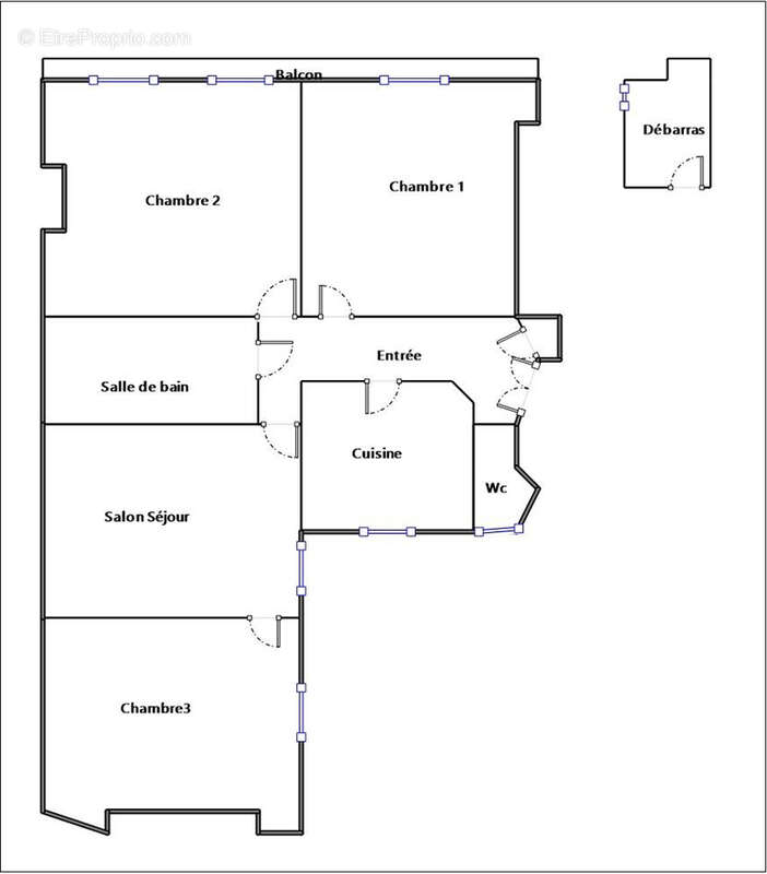 Appartement à PARIS-10E