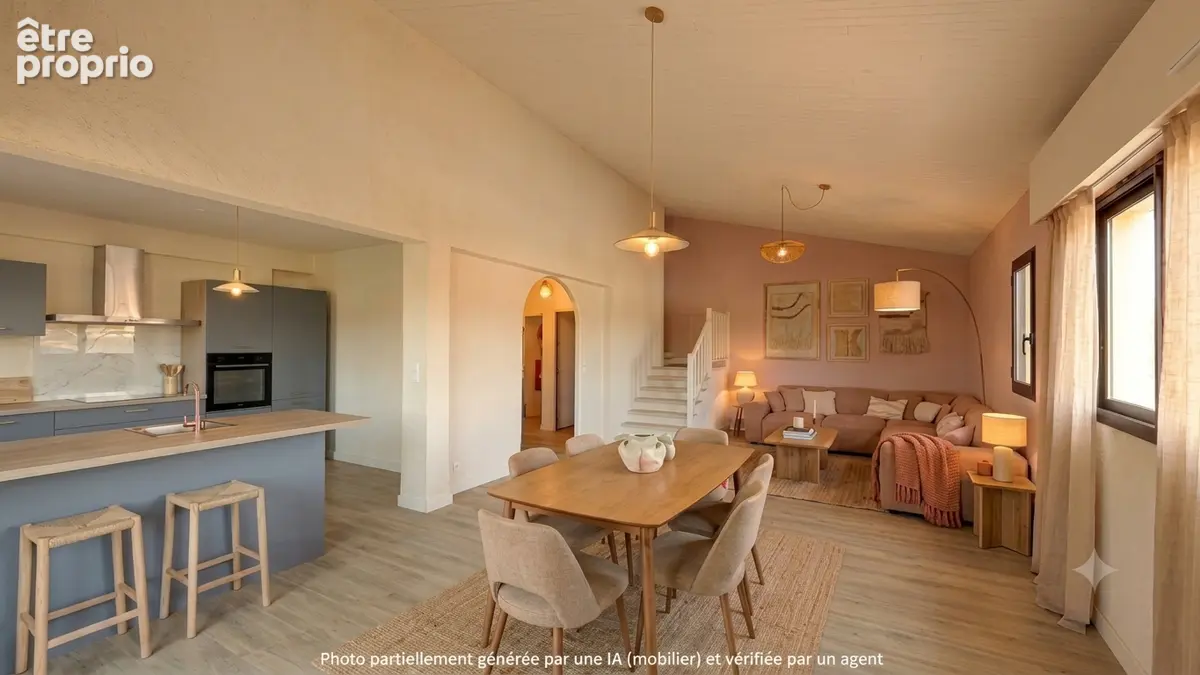 Appartement 4 chambres rénové avec jardin, double garage et vue Canigou - photo 4