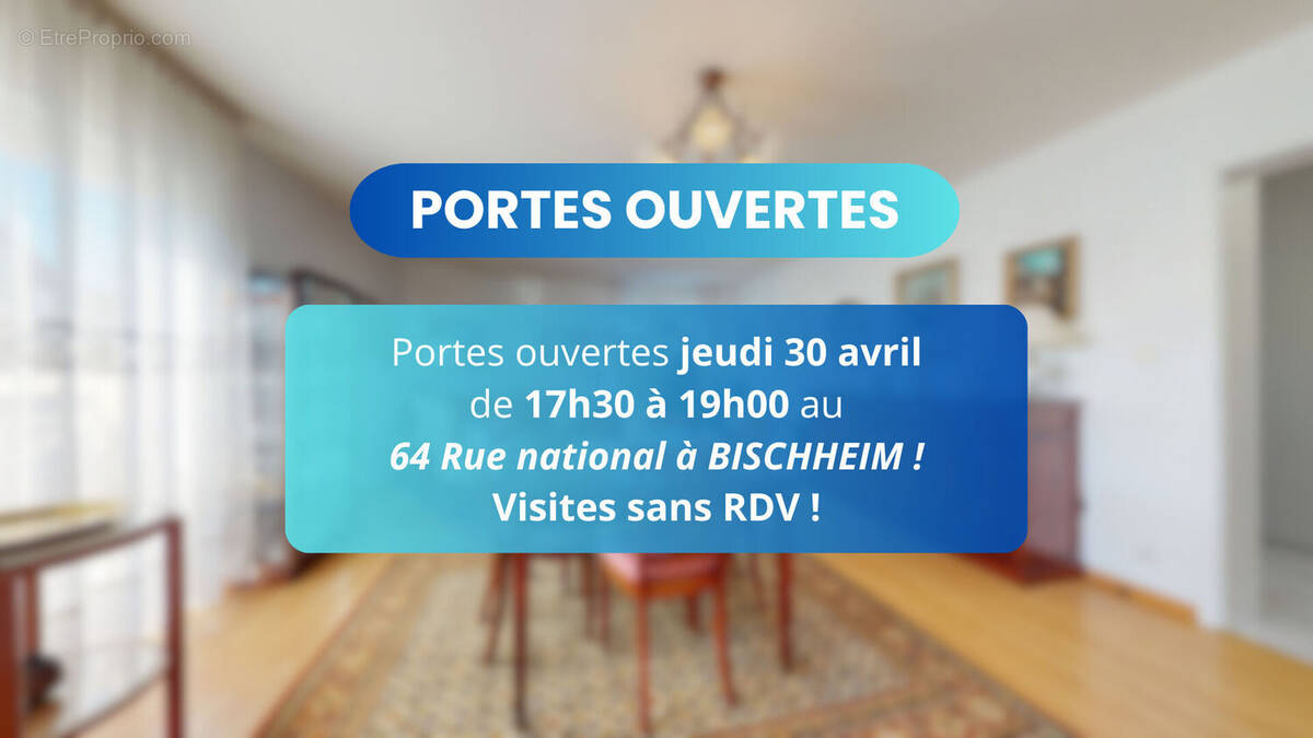 Appartement à BISCHHEIM