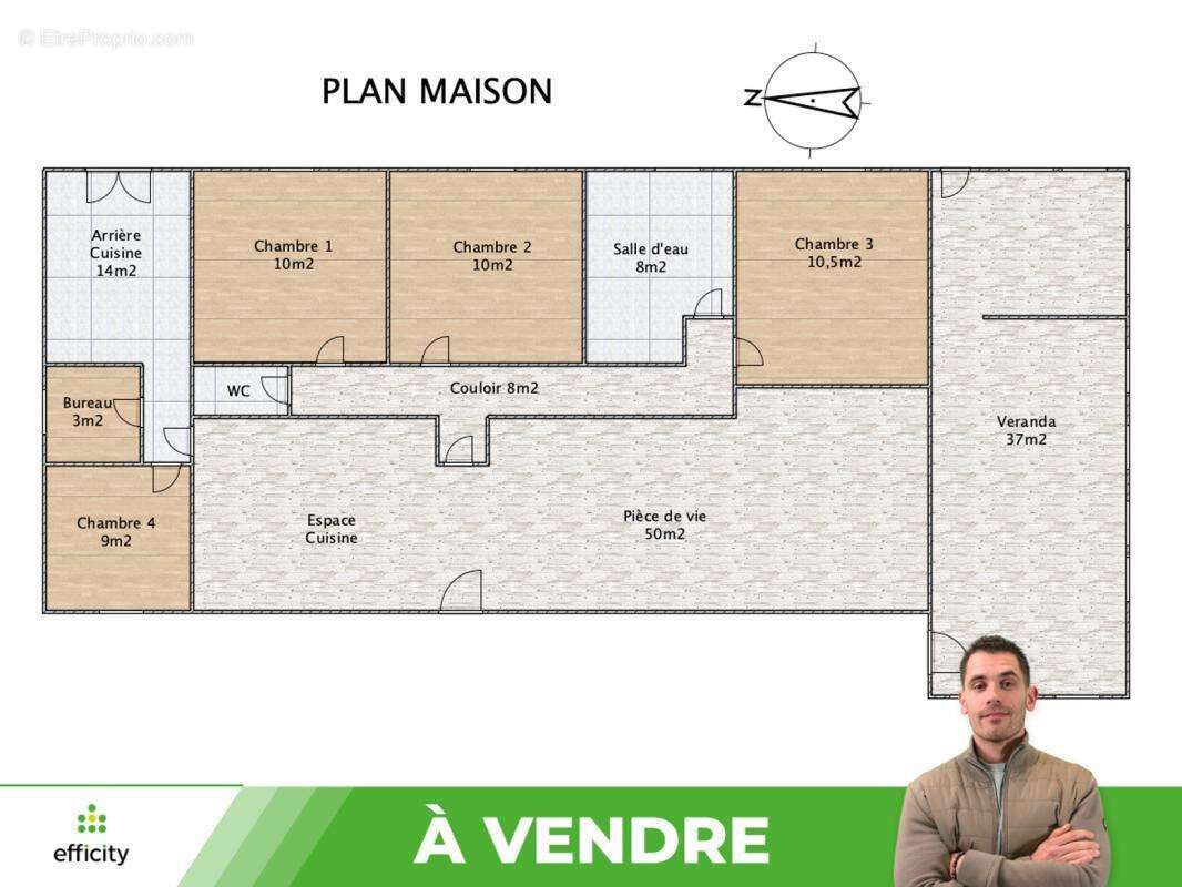 Maison 6 pièces 181 m² à vendre à Saint-Pierre-D'exideuil (86400) - photo 19