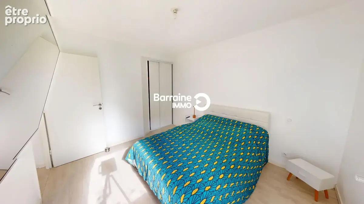 A vendre  le relecq-kerhuon   t3   residence recente   jardin   terrasse   parking - photo 8