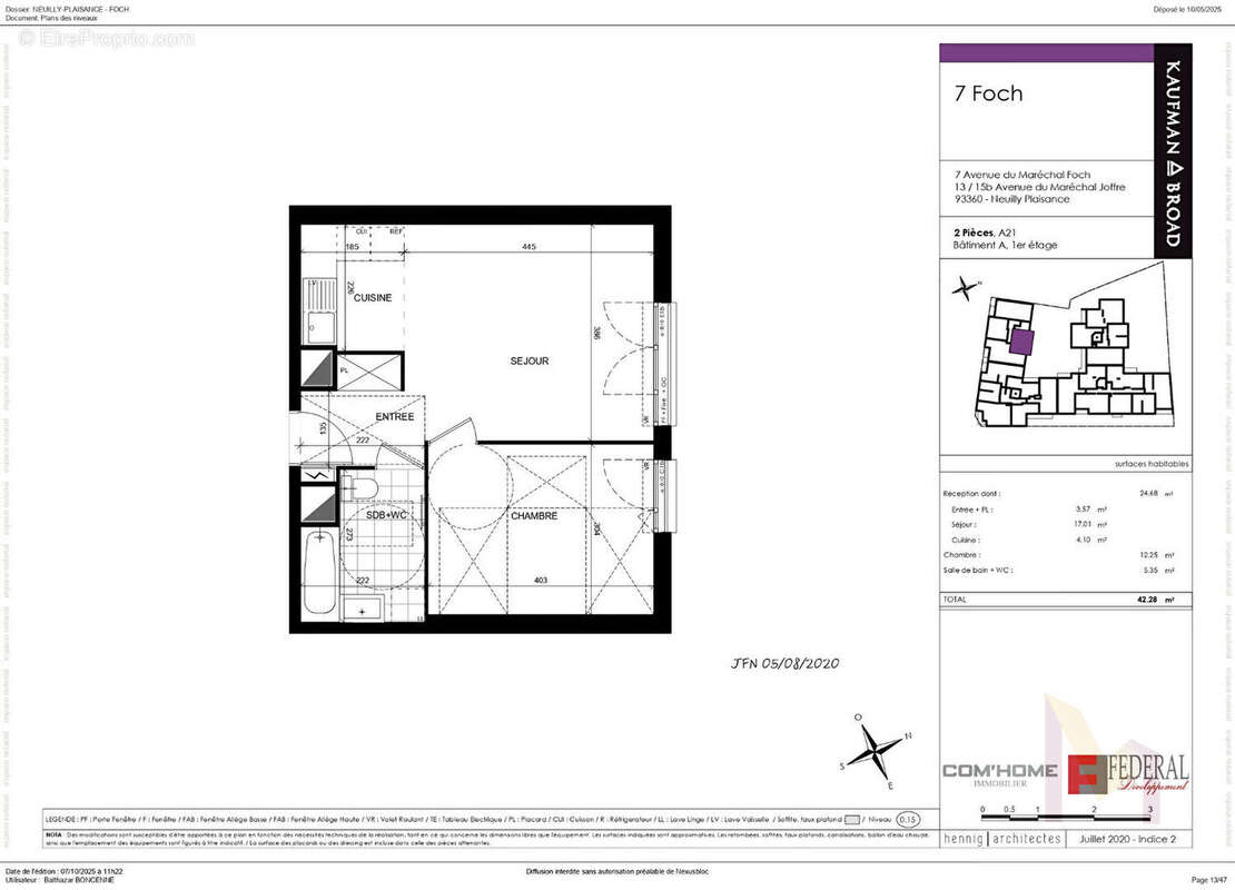 Appartement à NEUILLY-PLAISANCE