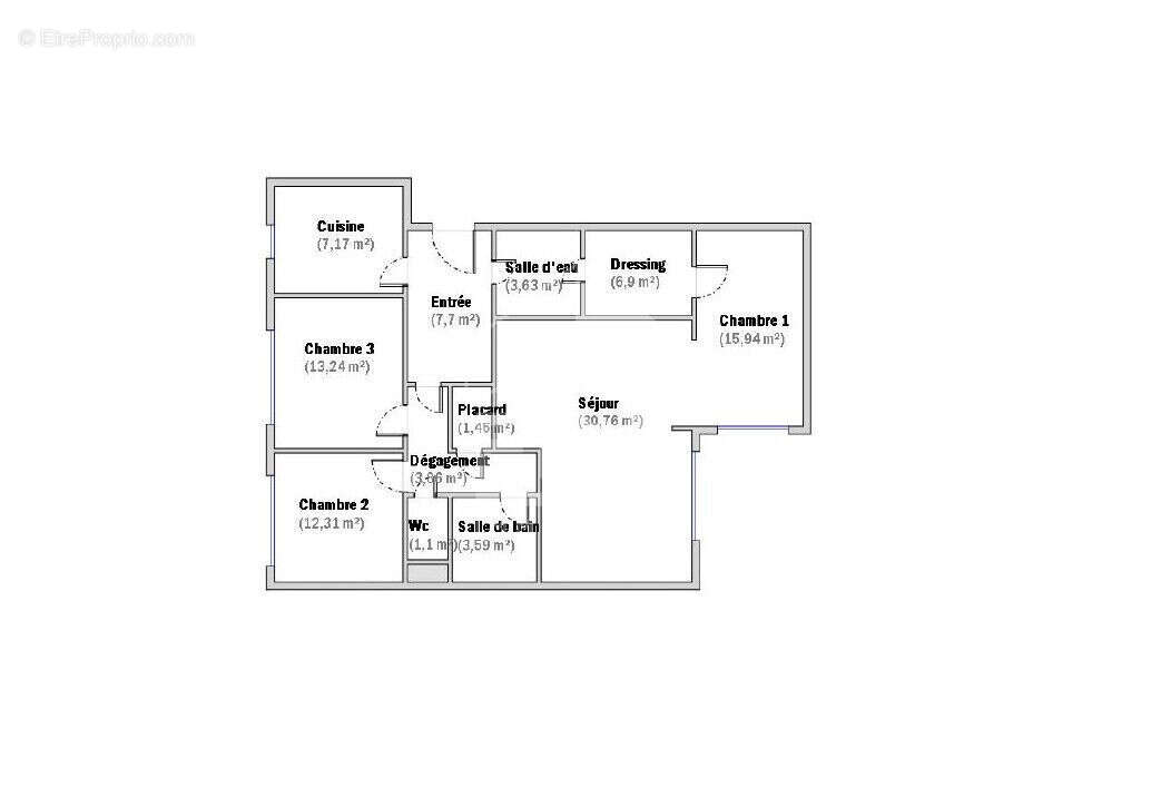 Appartement à PARIS-12E