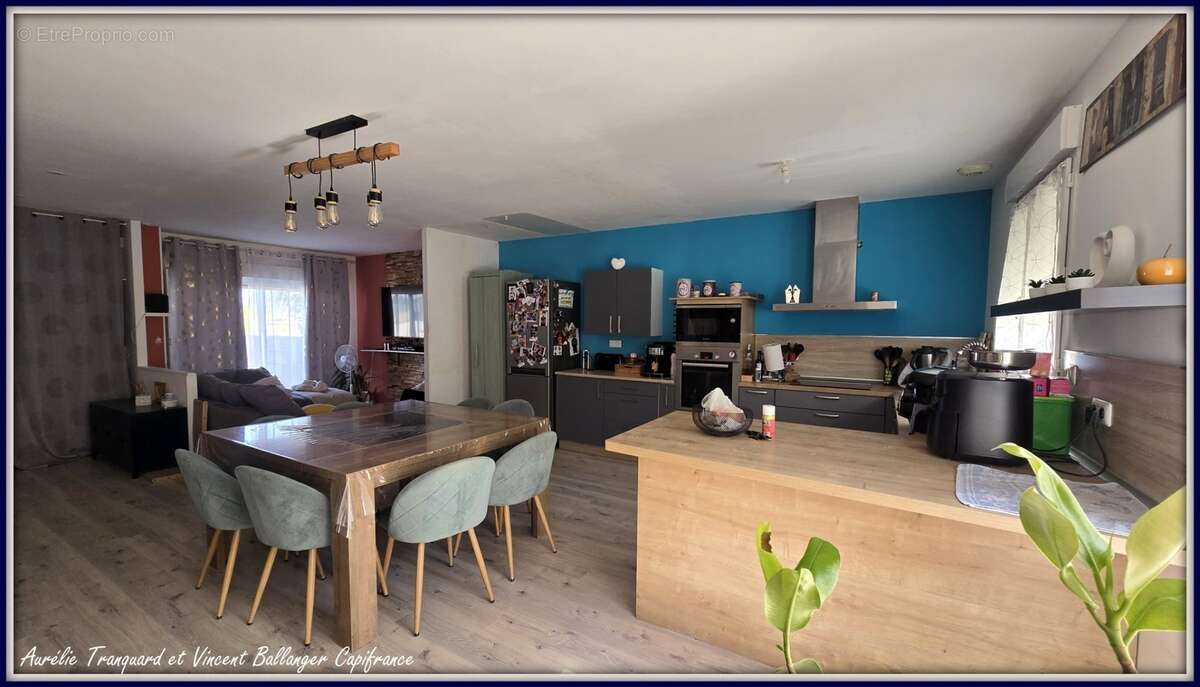 Maison à vendre, 5 pièces, PLAIN-PIED de 115m² , avec CLIMATISATION à LUSSANT (17) - photo 4