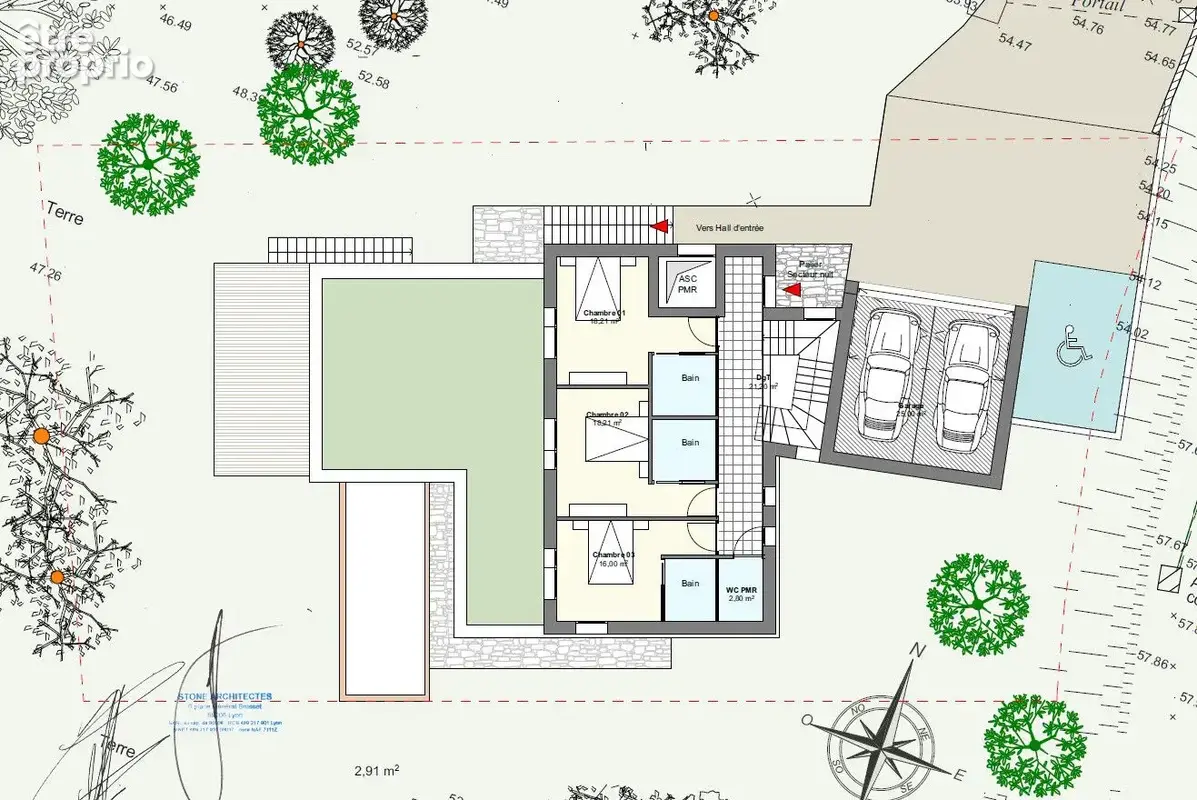 Projet de construction avec permis purgé pour une villa 4 chambres, piscine et garage à La Croix Valmer dans le quartier de Barb - photo 11