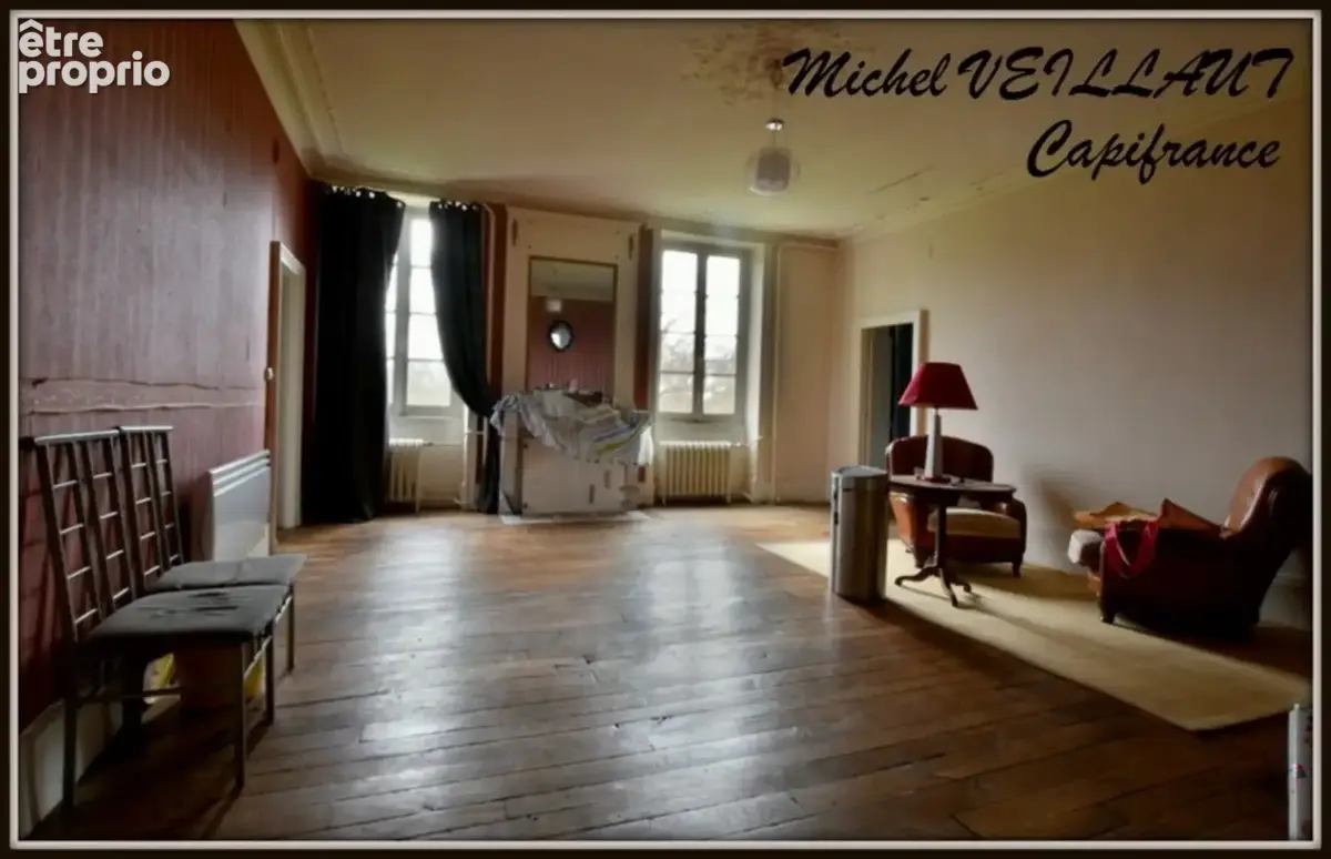 Propriété à vendre avec bâtisse de 15 pièces, 2 gîtes, terrain 7390 m², VILLENEUVE SUR ALLIER (03) - photo 7