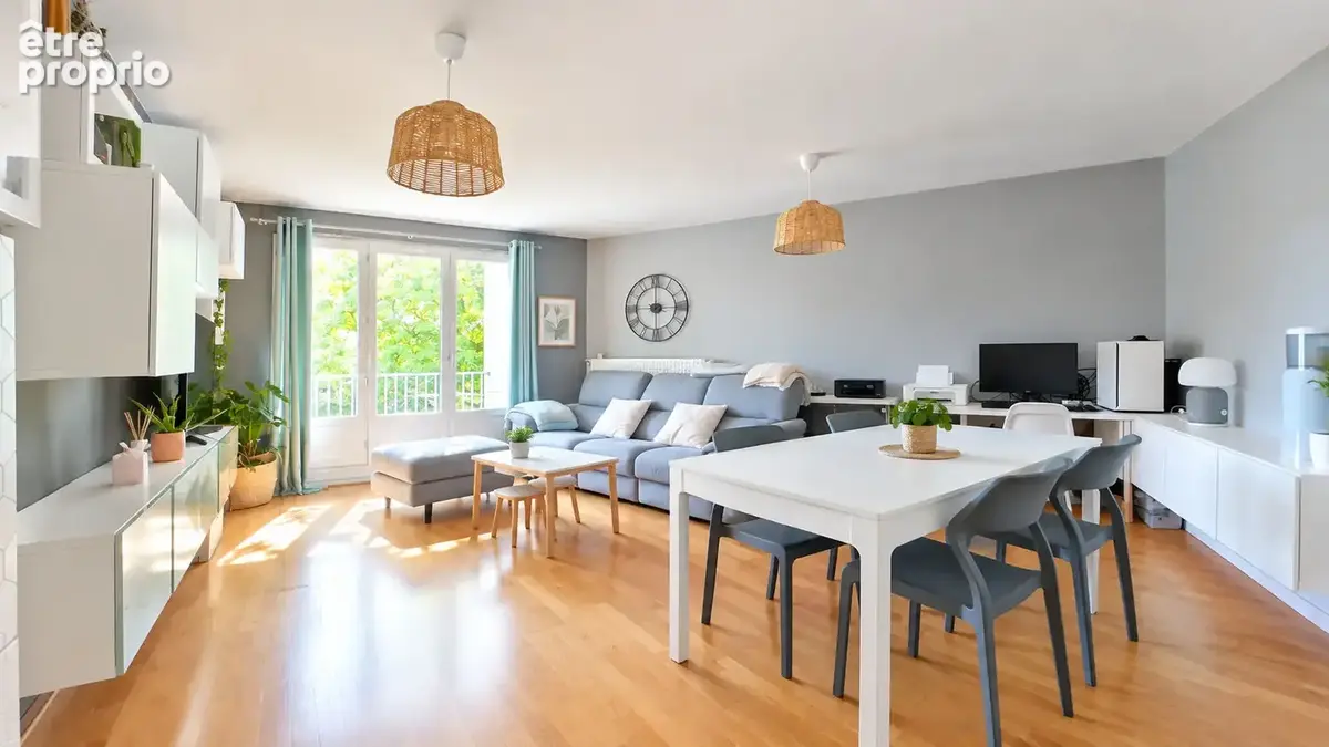 Beaujoire type 5 102 m² - 4 chambres - 2 balcons - box - cave - photo 9
