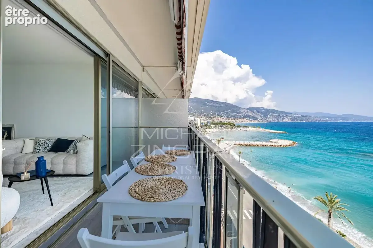 Roquebrune-Cap-Martin - Penthouse vue mer panoramique - photo 10