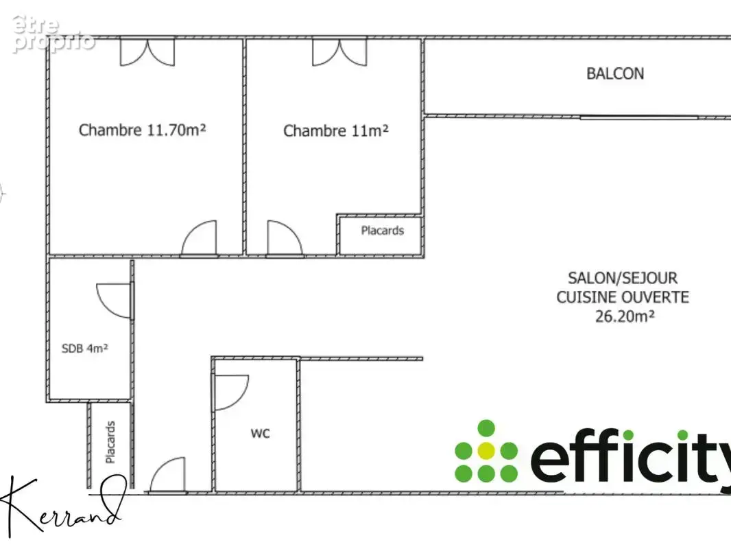 Appartement 3 pièces 59 m² à vendre à Sainte-Luce-Sur-Loire (44980) - photo 6