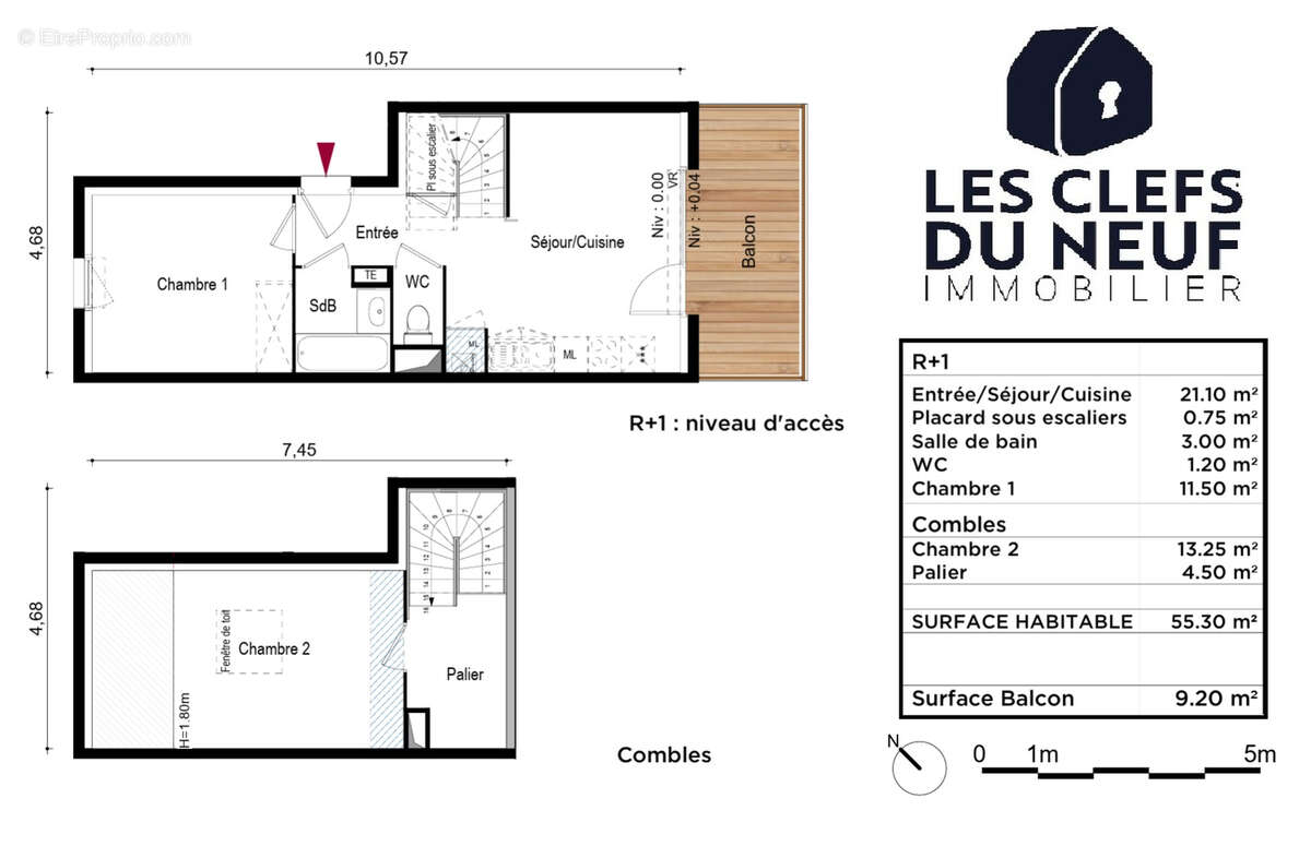 Appartement à BRUGUIERES