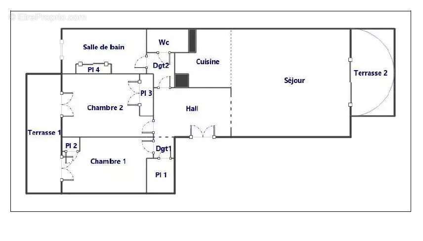 Appartement à MARSEILLE-8E