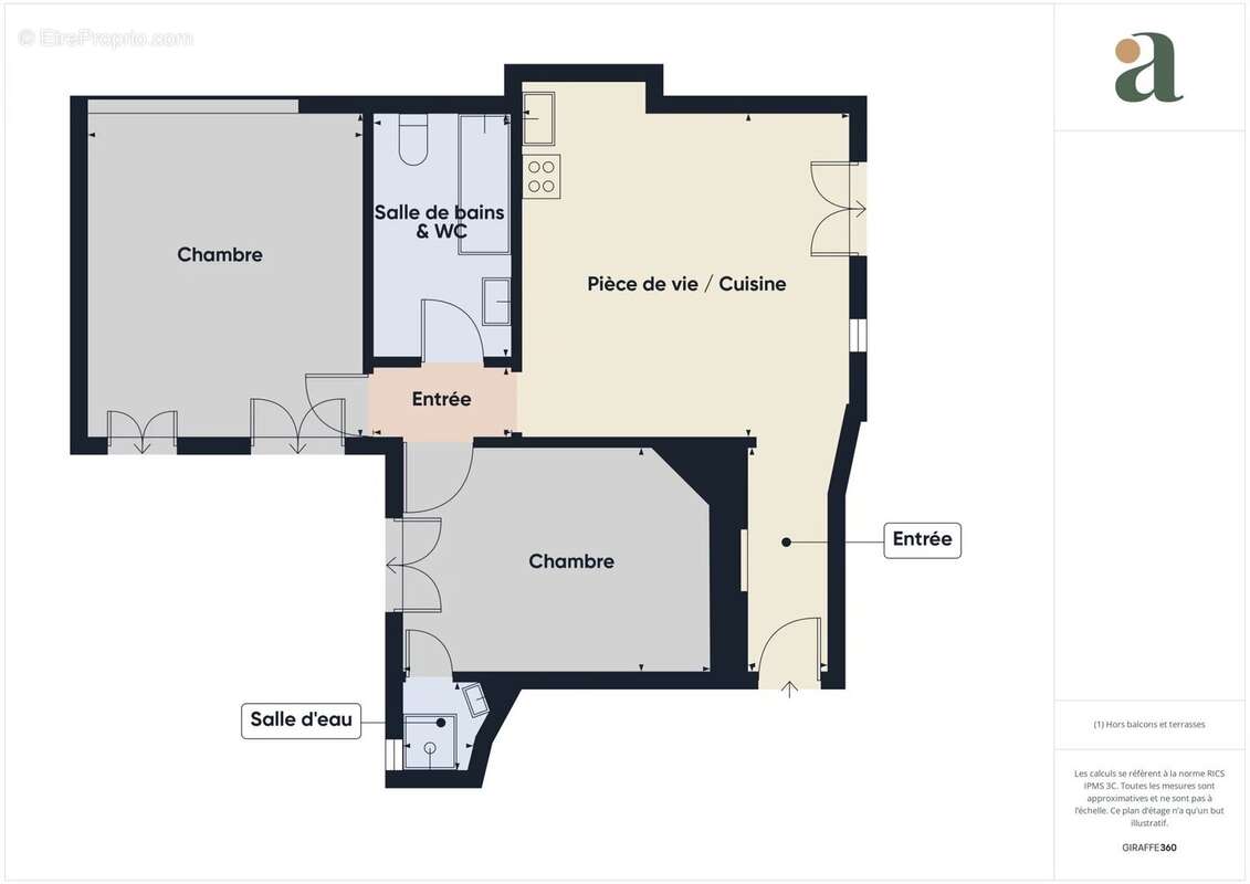 Appartement à PARIS-6E