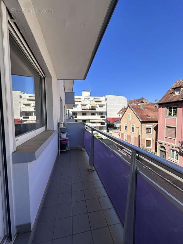 Balcon  - Appartement à STRASBOURG
