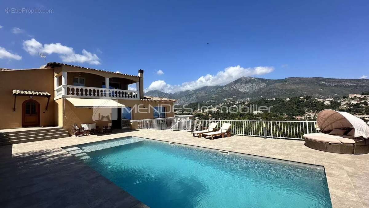 Vue mer panoramiques - villa menton - - photo 15