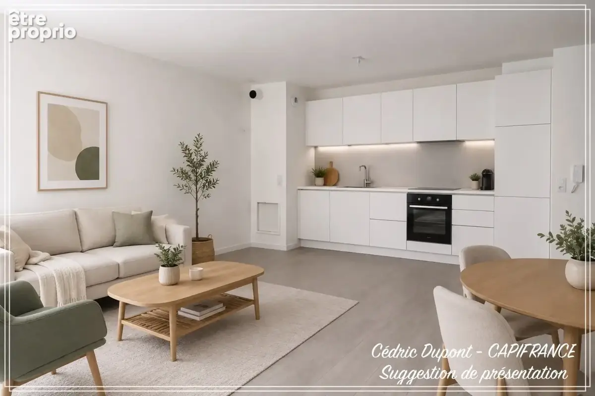 Appartement à vendre 3 pièces 66m2 - PROVINS (77) - balcon - 2 parking - photo 4