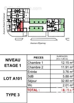 Photo 6 - Appartement à REIMS