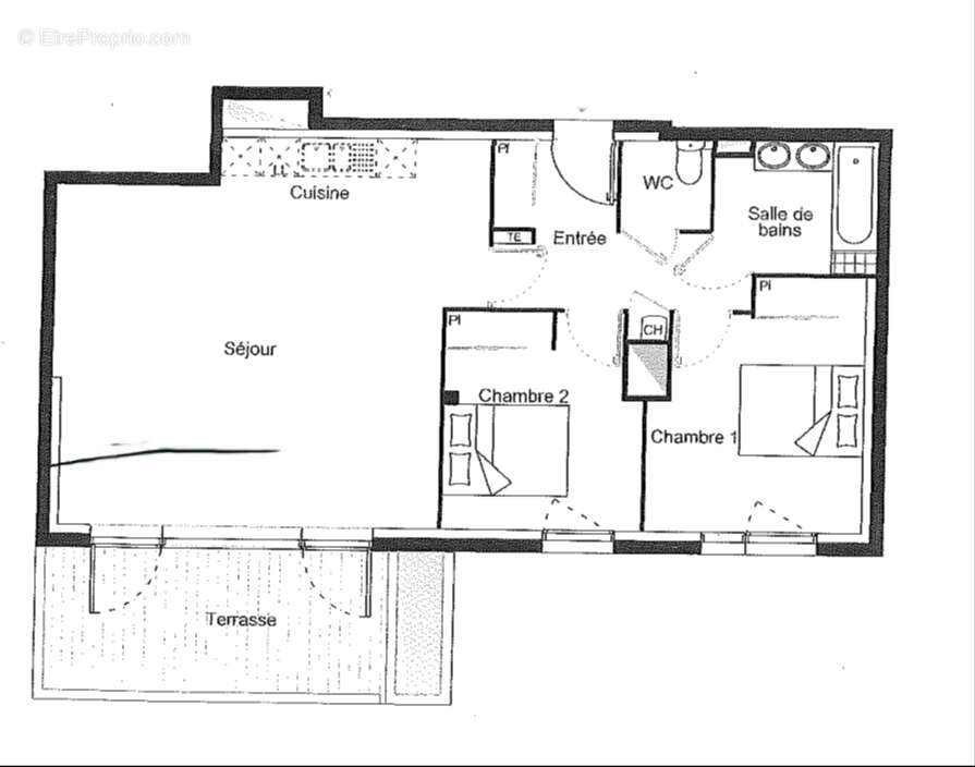 Appartement à BEGLES