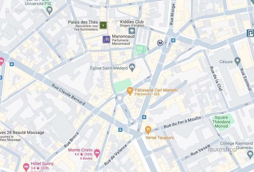 Commerce à PARIS-5E