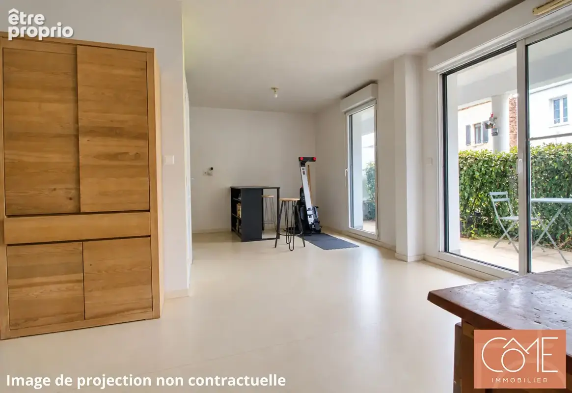 RENNES  QUARTIER FOUGERES 35700 - T2 en Rdc env. 46 m² - Terrasse 12 m² et garage fermé. - photo 2