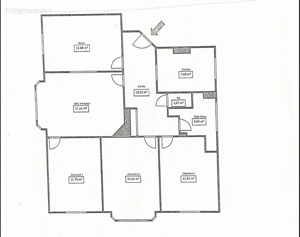 Appartement à PARIS-17E