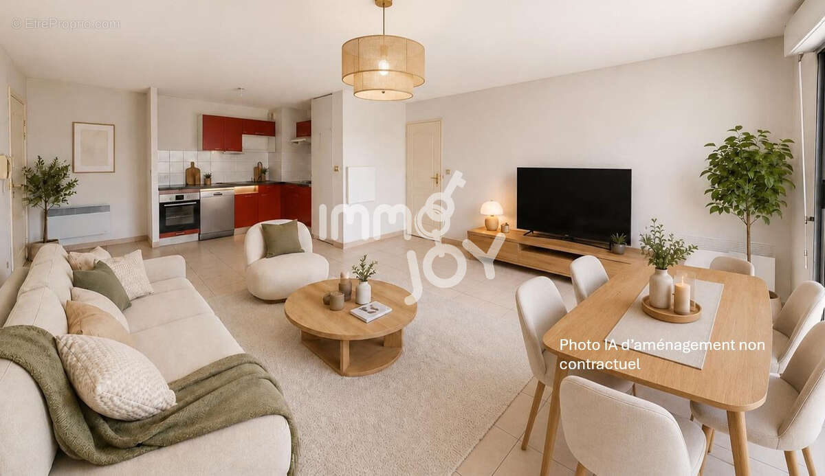 Appartement T3 lumineux avec balcon, ascenseur et parking -Toulouse Croix-Daurade / Argoulets - photo 3