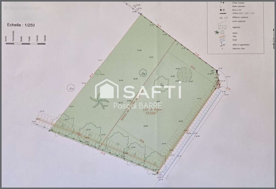 Terrain 1510 m² à Sainte-Foy  - photo 4