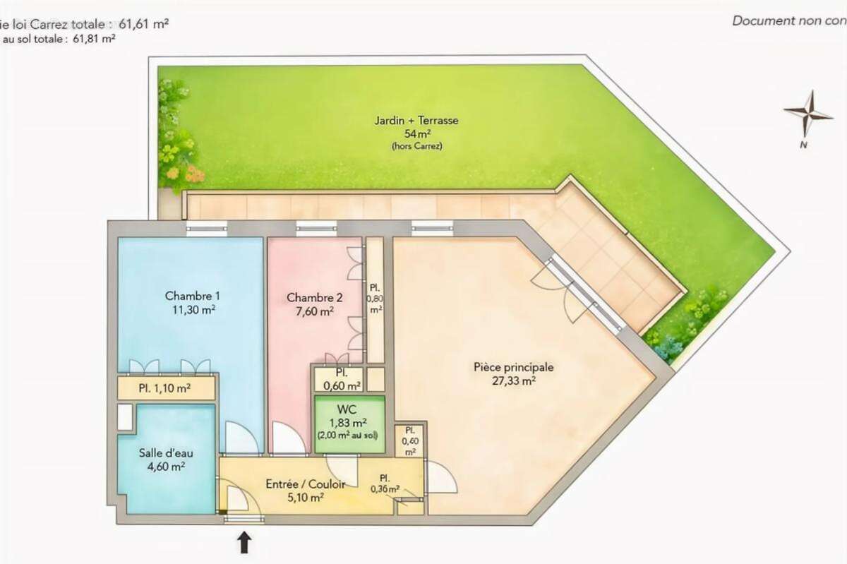 Appartement à LEVALLOIS-PERRET