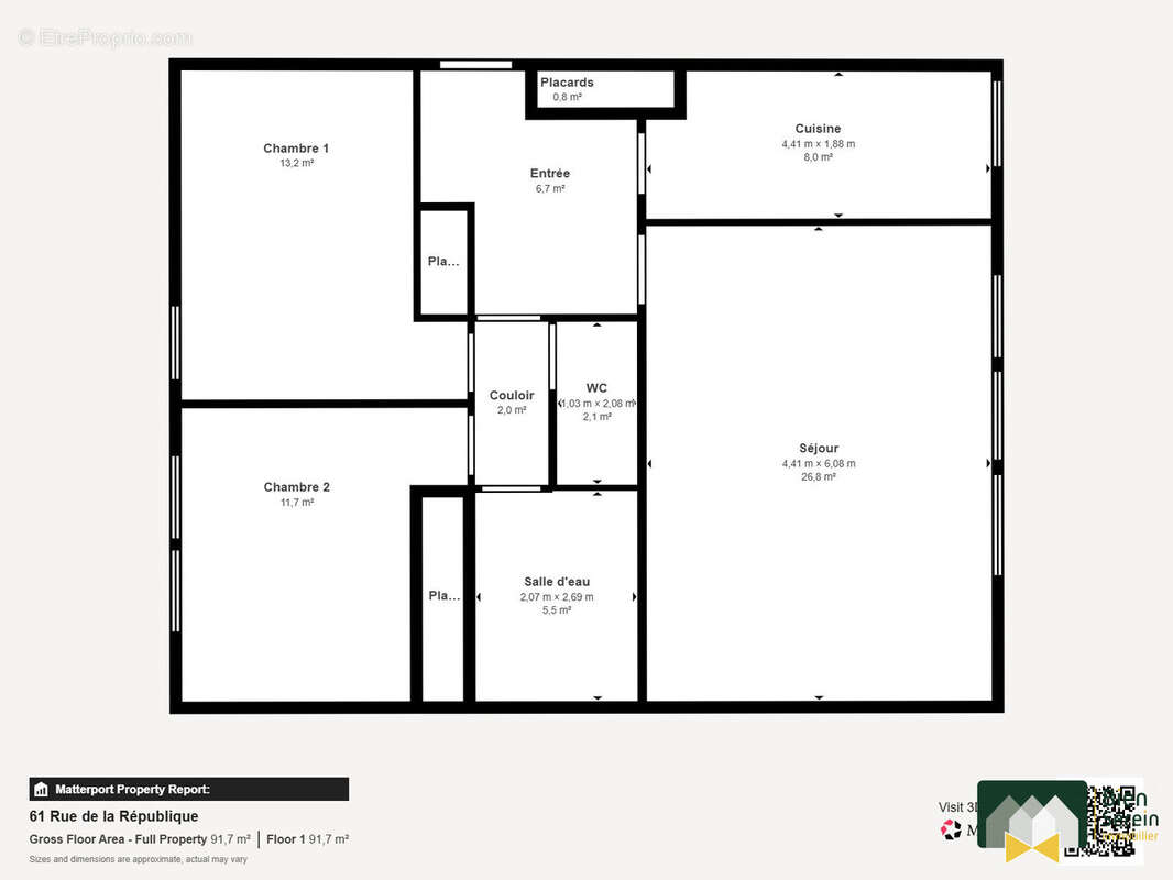 Appartement à LUCE
