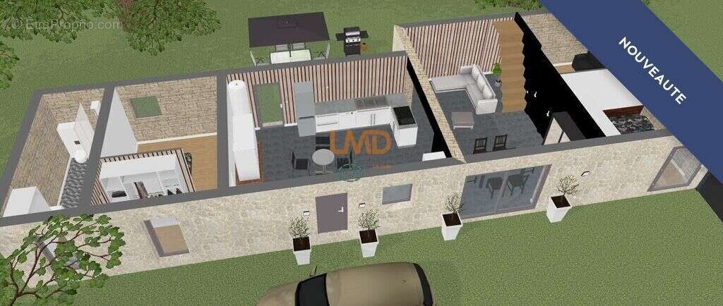 Maison avec grange attenante 95m2 - photo 4