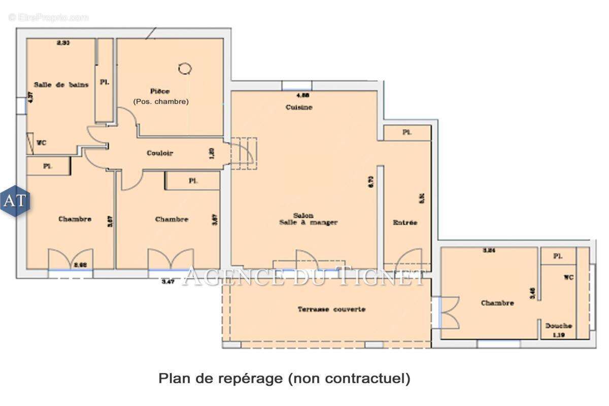 Appartement à SAINT-CEZAIRE-SUR-SIAGNE