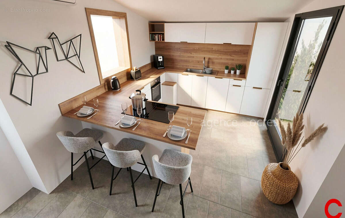 Superbe appartement rénové avec patio intérieur - photo 10