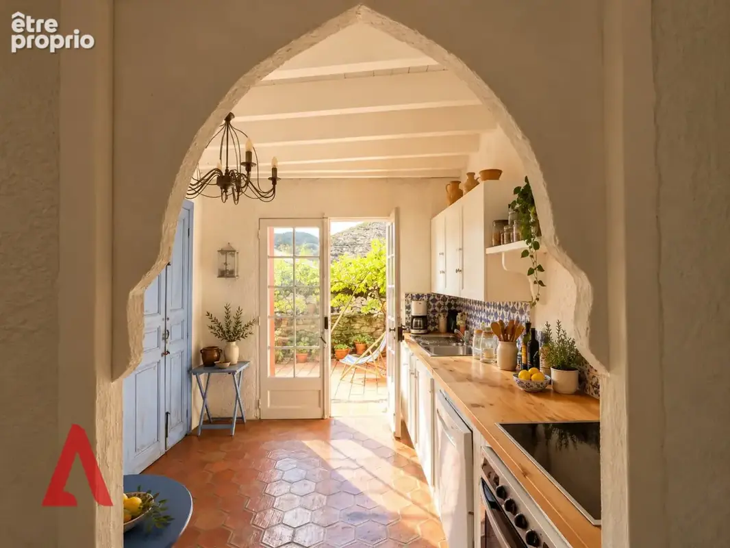 Magnifique maison de caractère avec vue panoramique jusqu'à la Méditerranée  Aigues-Vives - photo 5