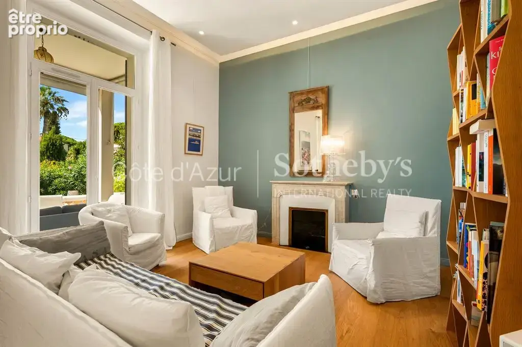 Cannes Petit Juas, villa Belle Époque de six chambres avec piscine - photo 5