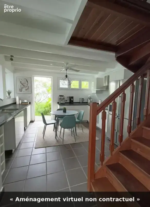 Duplex F4  160 m2 -Jardin piscinable - Résidence sécurisée - 800m plage Trois ilets - photo 13