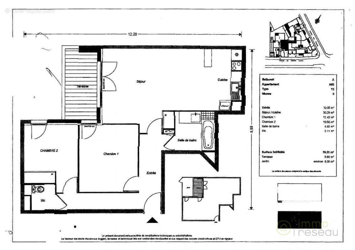 Appartement à BEAUCHAMP