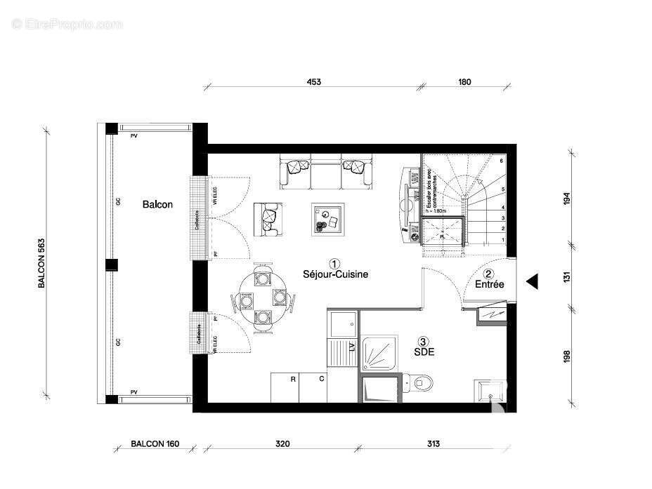 Photo 9 - Appartement à CERGY