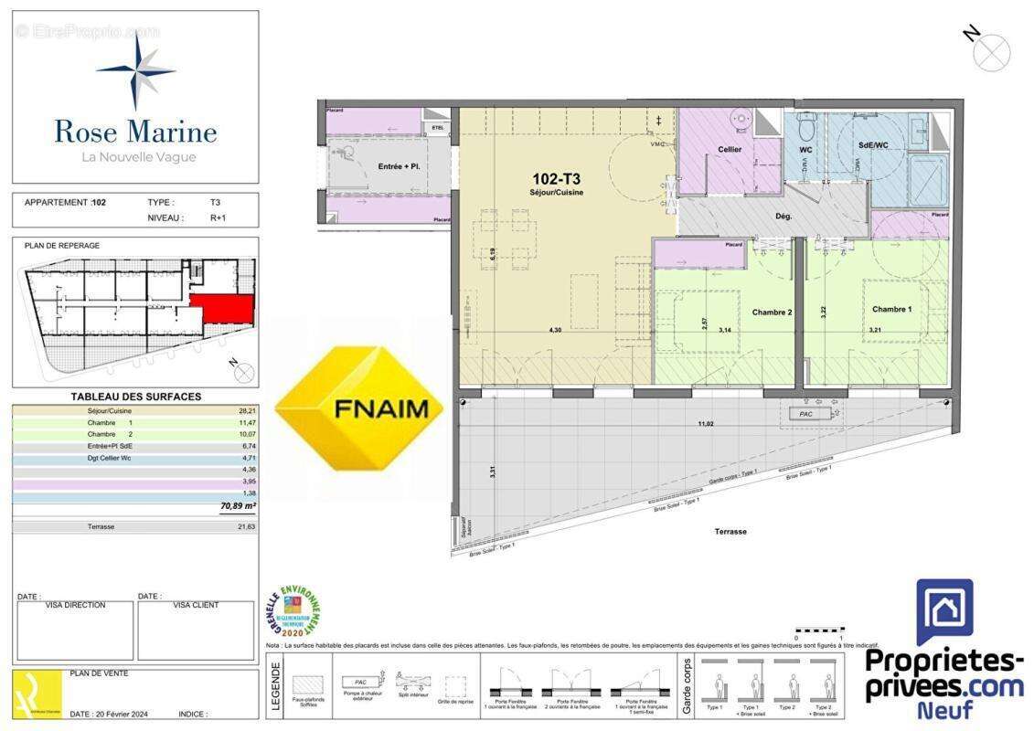 Appartement à PORT-LA-NOUVELLE