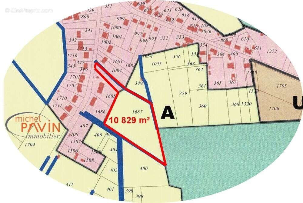 Terrain à JOUET-SUR-L&#039;AUBOIS
