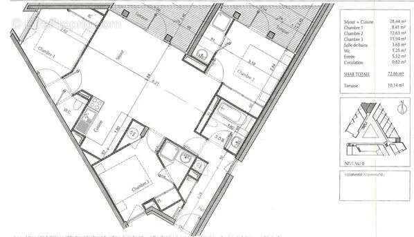 Appartement à LA COTE-D&#039;AIME