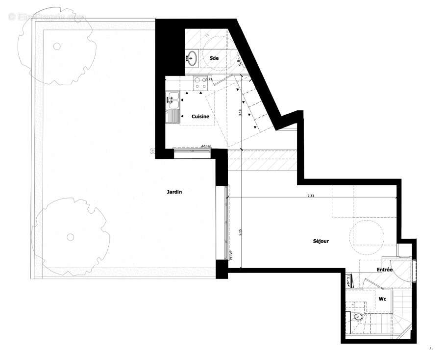 Appartement 108 m² à Fontenay-Sous-Bois  - photo 2