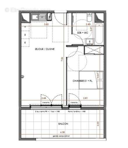 Appartement à MONTPELLIER