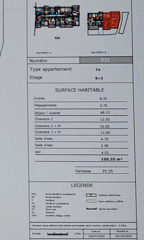 Appartement à LA CIOTAT