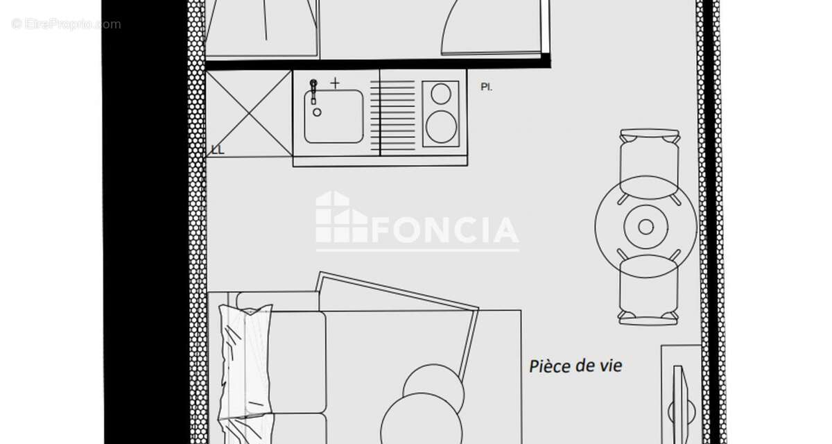 Très belle rentabilité pour ce studio refait à neuf - photo 2