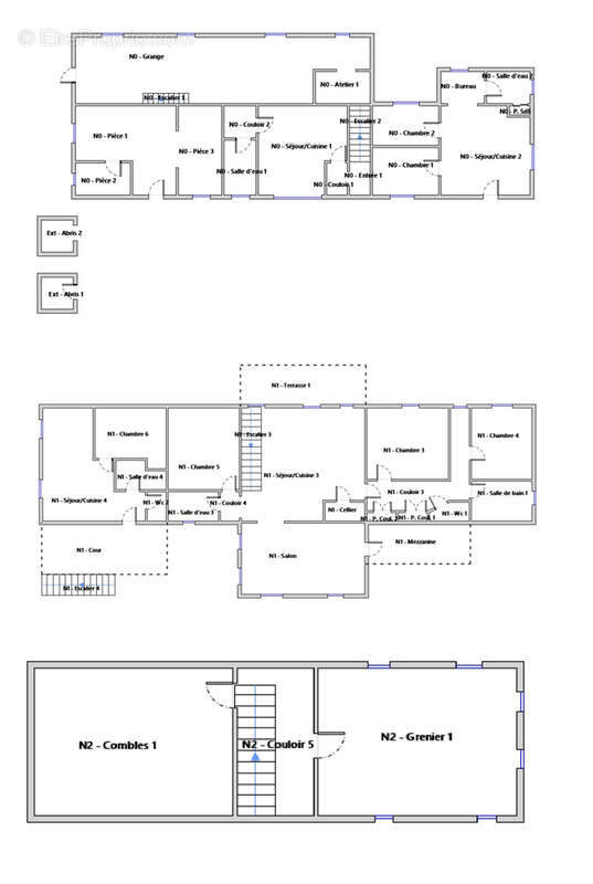 Mas du 19ieme avec 3 gites et partie privative 180m2 sur 3843 m2 de terrain avec piscine - photo 27