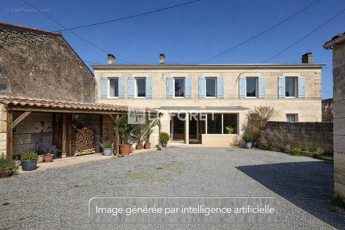 Maison à NIEUL-LES-SAINTES