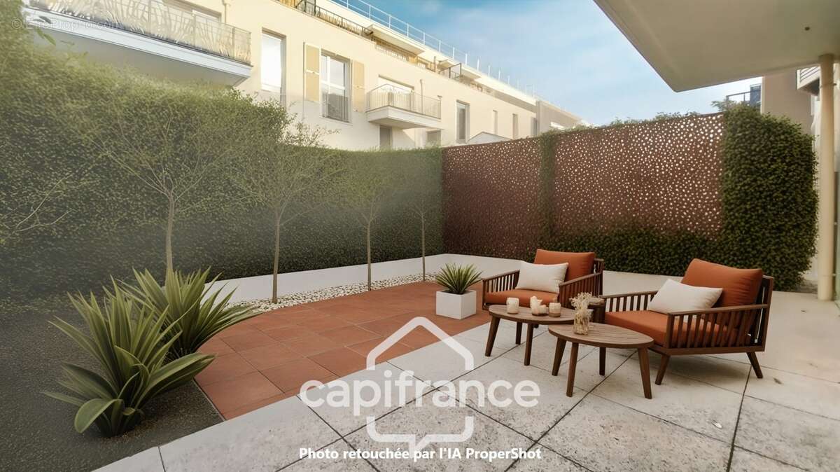 Pontault-Combault-Appartement 2 pièces-Très bon état- Résidence de 2017-Jardin-terrasse-Parking-lumineux-Bien agencé - photo 2